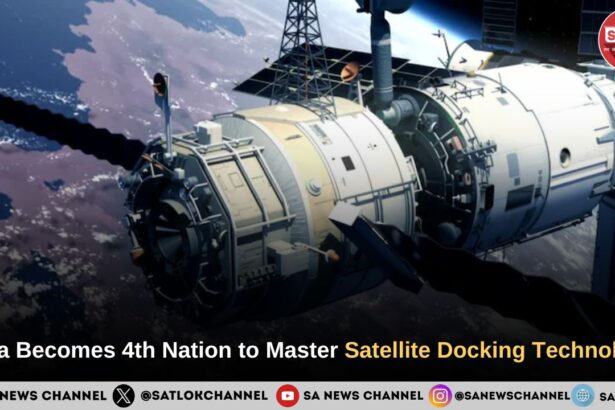 India Becomes 4th Nation to Master Satellite Docking Technology