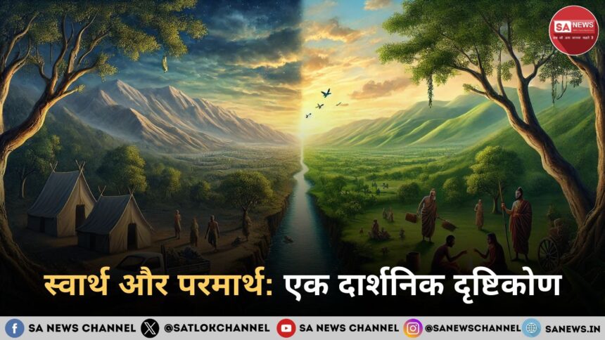 स्वार्थ और परमार्थ एक दार्शनिक दृष्टिकोण