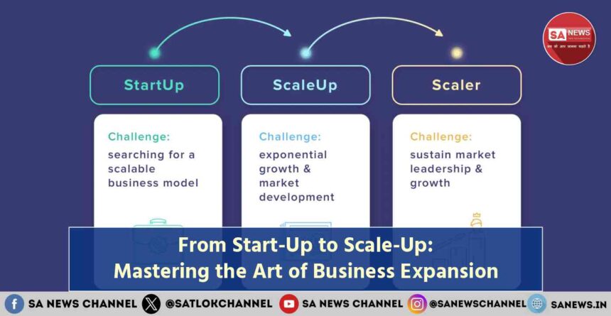 From Start-Up to Scale-Up Mastering the Art of Business Expansion