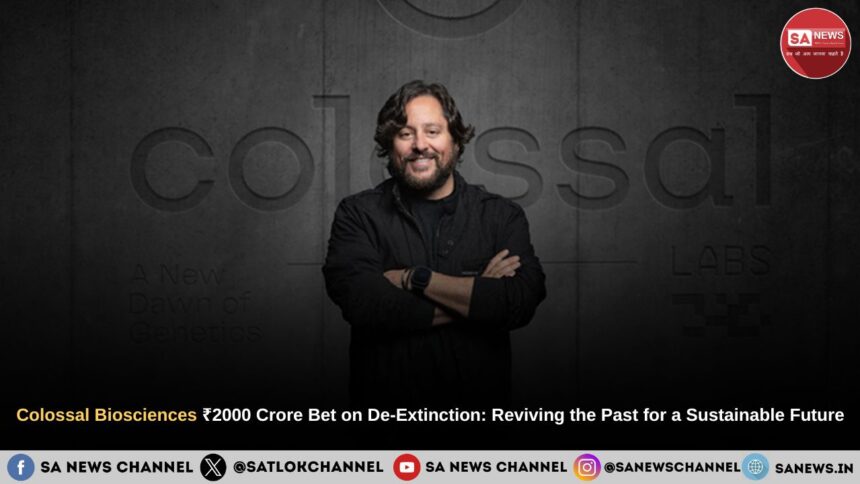 Colossal Biosciences' ₹2000 Crore Bet on De-Extinction Reviving the Past for a Sustainable Future
