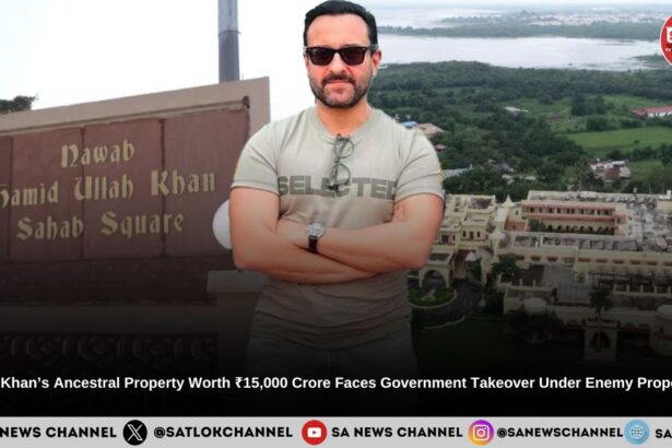 Saif Ali Khan’s Ancestral Property Worth ₹15,000 Crore Faces Government Takeover Under Enemy Property Act