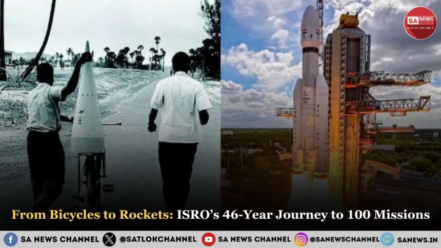 From Bicycles to Rockets ISRO’s 46-Year Journey to 100 Missions