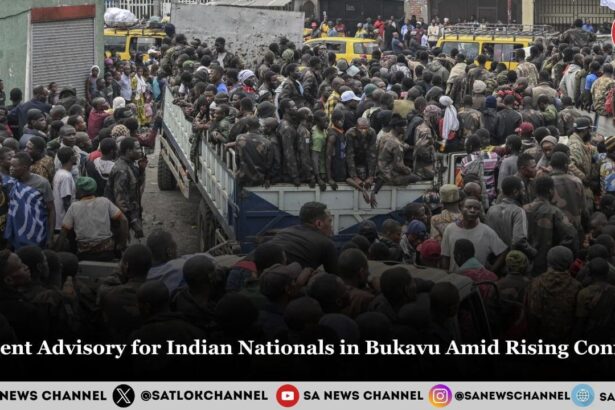 Urgent Advisory for Indian Nationals in Bukavu Amid Rising Conflict