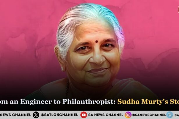 From an Engineer to Philanthropist and a Literary Icon: Sudha Murty’s Story 
