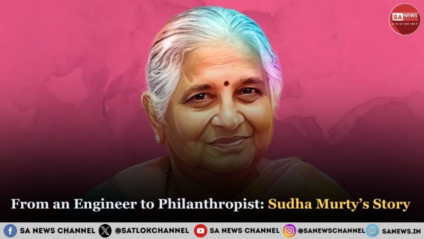 From an Engineer to Philanthropist and a Literary Icon: Sudha Murty’s Story 