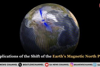 Implications of the Shift of the Earth’s Magnetic North Pole