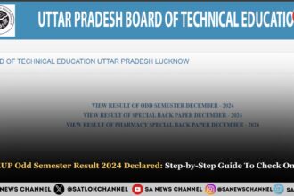 BTEUP Odd Semester Result 2024
