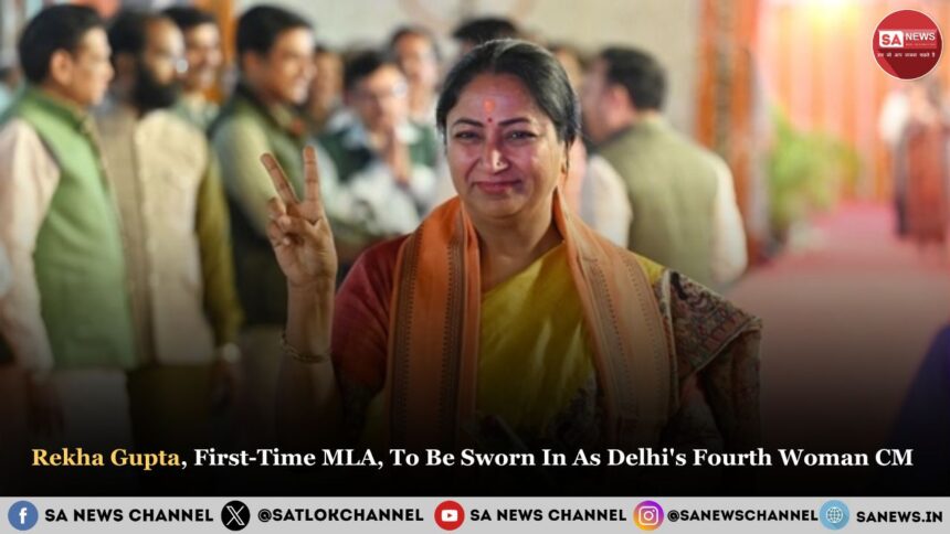 Rekha Gupta, First-Time MLA, To Be Sworn In As Delhi's Fourth Woman CM