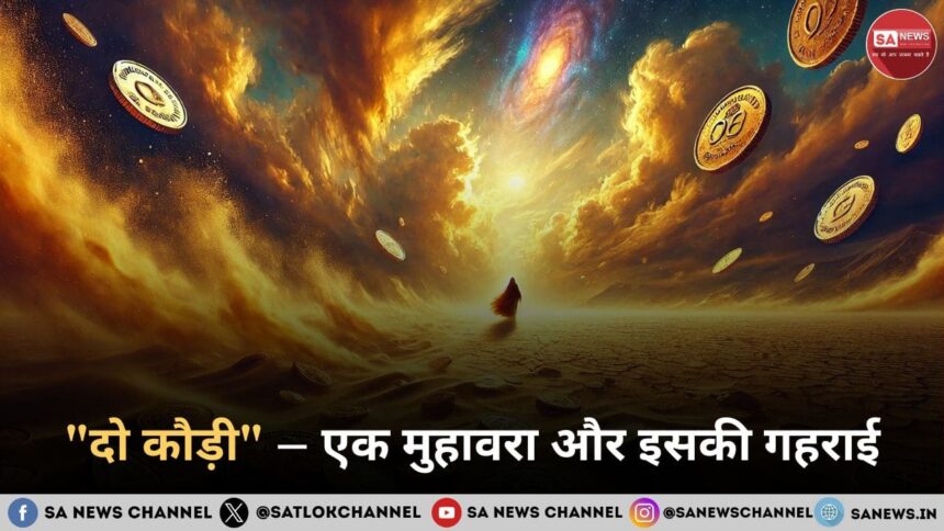 दो कौड़ी – एक मुहावरा और इसकी गहराई