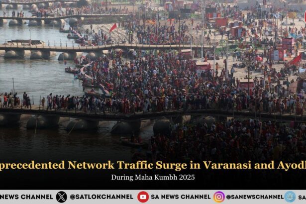 Unprecedented Network Traffic Surge in Varanasi and Ayodhya During Maha Kumbh 2025