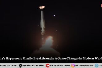 India’s Hypersonic Missile Breakthrough A Game-Changer in Modern Warfare
