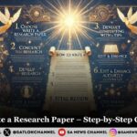 How to Write a Research Paper