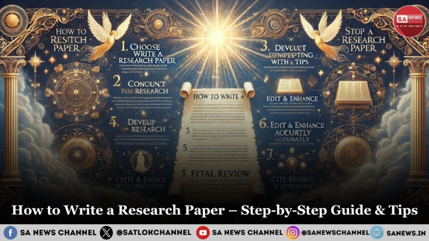 How to Write a Research Paper