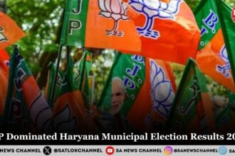 BJP Dominated Haryana Municipal Election Results 2025 A Near Clean Sweep Leaves Opposition Stunned 