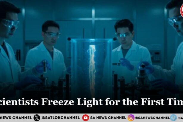 Scientists Freeze Light for the First Time: A Quantum Breakthrough That Could Change Everything