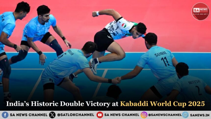 India’s Historic Double Victory at Kabaddi World Cup 2025 A Proud Moment for the Nation