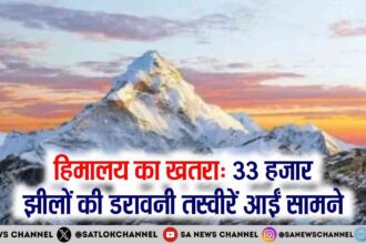 हिमालय का खतरा 33 हजार झीलों की डरावनी तस्वीरें आईं सामने