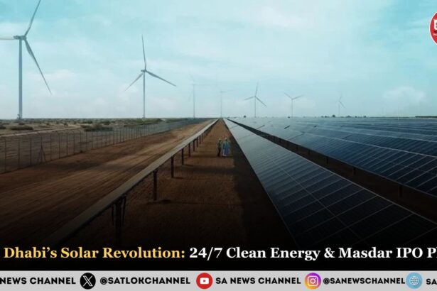 Abu Dhabi Solar Revolution 247 Clean Energy & Masdar IPO Plans