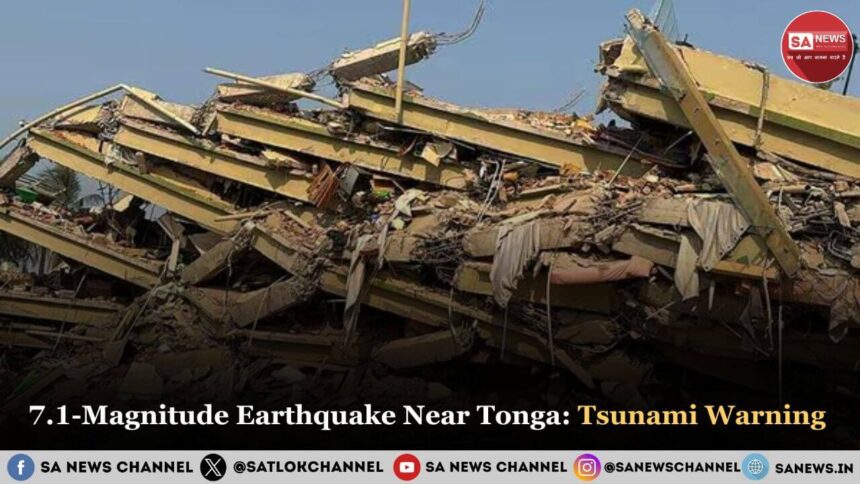 7.1-Magnitude Earthquake Near Tonga: Tsunami Warning and a Nation’s Response to Natural Disasters