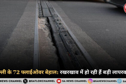दिल्ली के 72 फ्लाईओवर बेहाल रखरखाव में हो रही हैं बड़ी लापरवाह