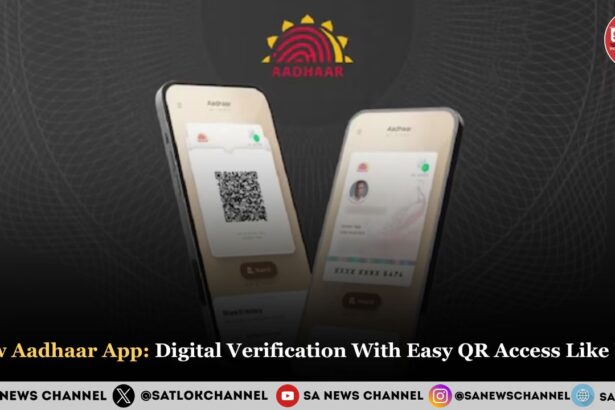 New Aadhaar App Digital Verification With Easy QR Access Like UPI