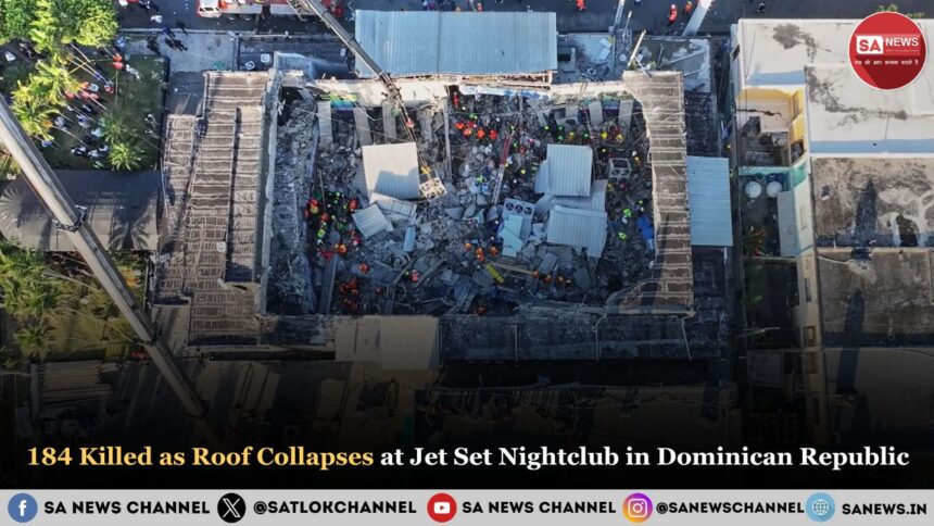 Roof Collapses at Jet Set Nightclub