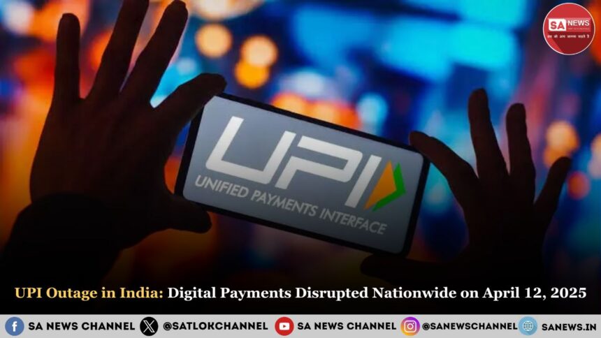 UPI Outage in India: Digital Payments Disrupted Nationwide on April 12, 2025