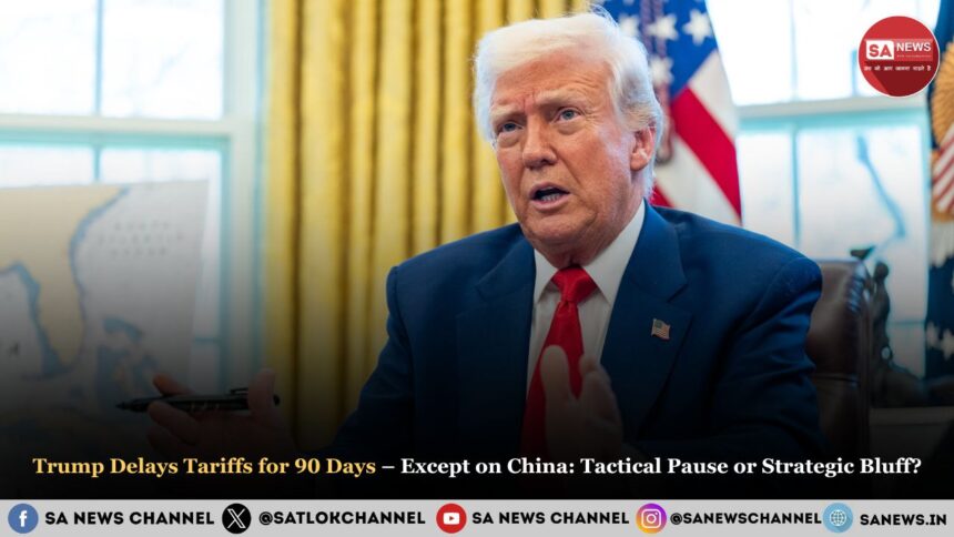 Trump Delays Tariffs for 90 Days – Except on China Tactical Pause or Strategic Bluff