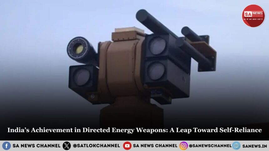 India’s Achievement in Directed Energy Weapons A Leap Toward Self-Reliance