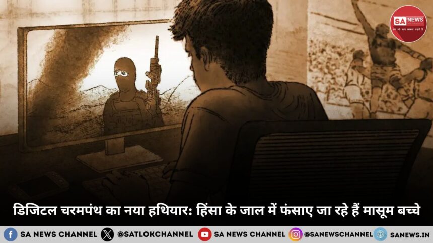 डिजिटल चरमपंथ का नया हथियार: खून खराबे, हिंसा के जाल में फंसाए जा रहे हैं मासूम बच्चे