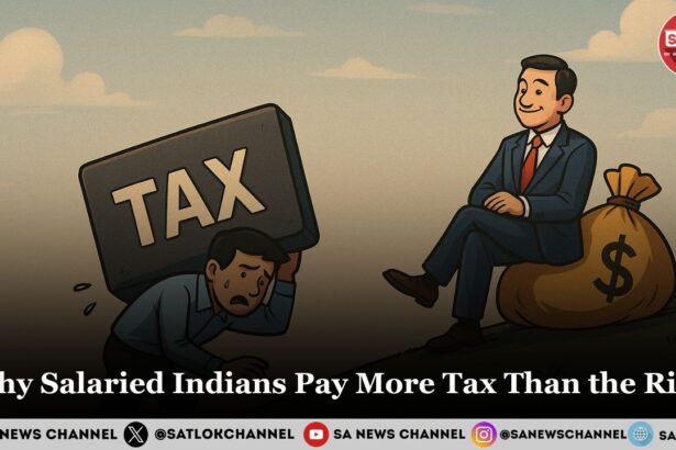 Why Salaried Indians Pay More Tax Than the Rich