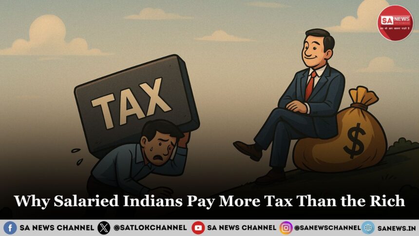 Why Salaried Indians Pay More Tax Than the Rich