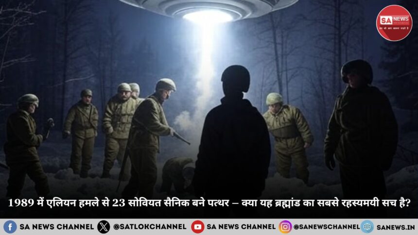 1989 में एलियन हमले से 23 सोवियत सैनिक बने पत्थर – क्या यह ब्रह्मांड का सबसे रहस्यमयी सच है