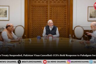 Pahalgam Attack Indus Treaty Suspended, Pakistan Visas Cancelled CCS’s Bold Response to Pahalgam Incident