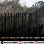 Pakistan Violates Ceasefire Along LoC: Tensions Escalate in Jammu and Kashmir
