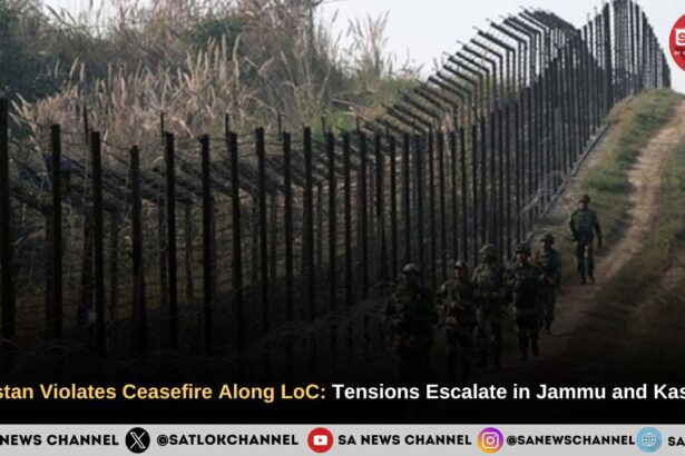 Pakistan Violates Ceasefire Along LoC: Tensions Escalate in Jammu and Kashmir