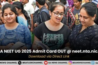 NTA NEET UG 2025 Admit Card OUT @ neet.nta.nic.in: Download via Direct Link