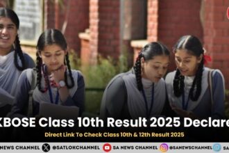 JKBOSE Class 10th Result 2025 Declared Direct Link To Check Class 10th & 12th Result 2025