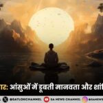 आज का संसार आंसुओं में डूबती मानवता और शांति की तलाश