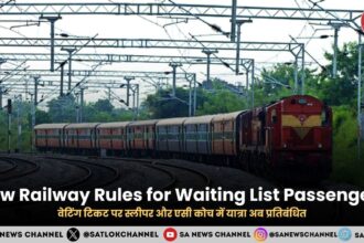 New Railway Rules for Waiting List Passengers in hindi