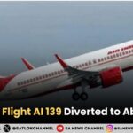 Air India Flight AI 139 Diverted to Abu Dhabi