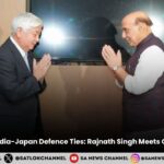 Strengthening India-Japan Defence Ties: Rajnath Singh Meets General Nakatani