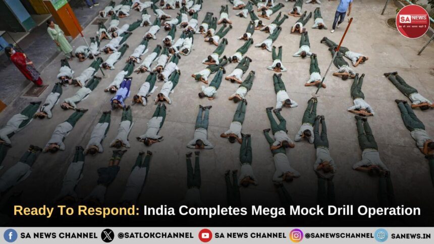 Ready To Respond India Completes Mega Mock Drill Operation