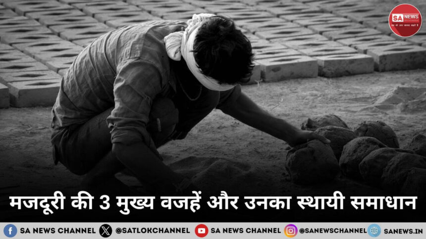 मजदूरी की 3 मुख्य वजहें और उनका स्थायी समाधान