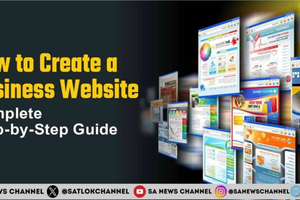 How to Create a Business Website Complete Step-by-Step Guide