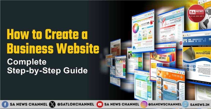 How to Create a Business Website Complete Step-by-Step Guide