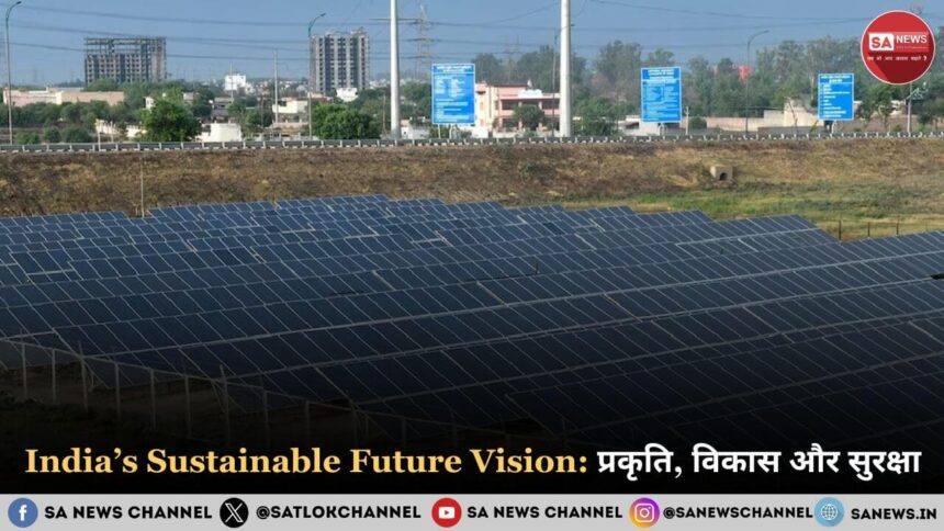 India’s Sustainable Future Vision प्रकृति, विकास और सुरक्षा