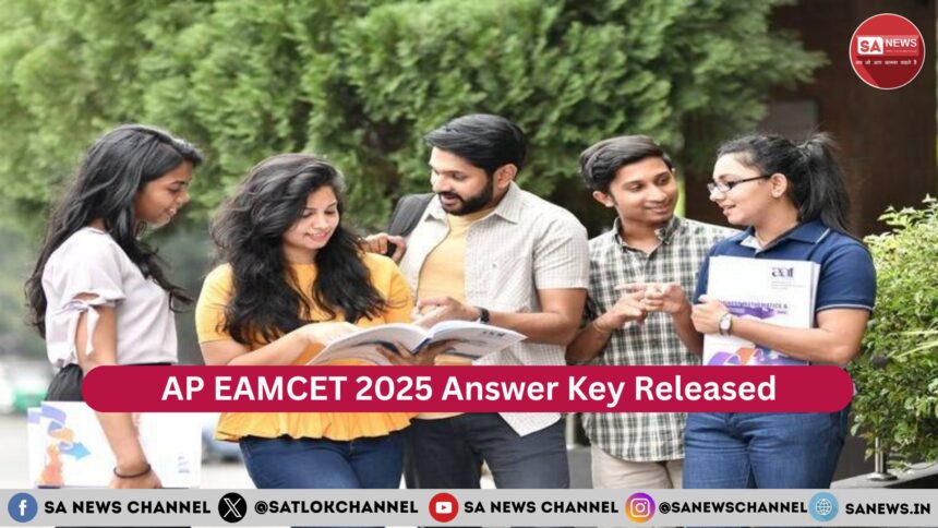 AP EAMCET 2025 Answer Key Released: Direct Link to Download