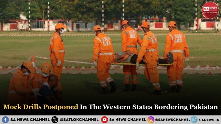 Civil Defence Mock Drills Postponed In The Western States Bordering Pakistan