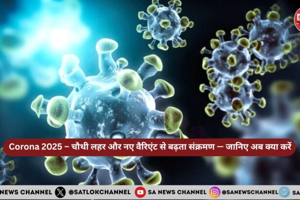 Corona 2025 – चौथी लहर और नए वैरिएंट से बढ़ता संक्रमण — जानिए अब क्या करें